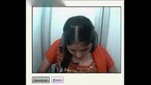 tamil lady with ultra-cute funbags on web cam ...
