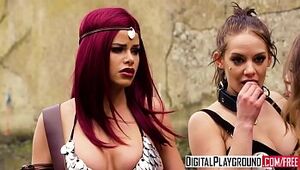 DigitalPlayground - Crimson Maiden a Double penetration Parody with Jessa Rhodes Max Actions