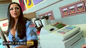 Phat Cupcakes in uniform - (Audrey Bitoni, Babe White, Johnny Sins) - Boston Splooge - Brazzers